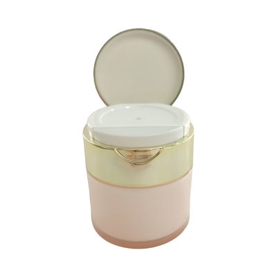 50 g di barattolo acrilico senza aria con tappo a piega