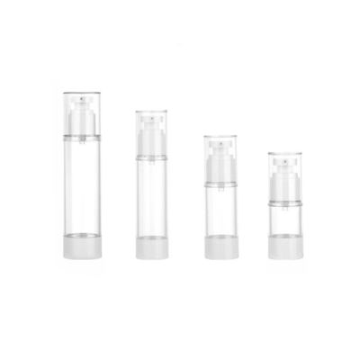 Flacone airless personalizzato da 15 ml, 30 ml, 50 ml a prova di perdite con erogazione controllata per la cura della pelle e cosmetici