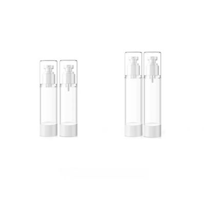 Flacone in plastica sottovuoto per cosmetici personalizzato da 15 ml, 30 ml, 50 ml, 80 ml, 100 ml, 120 ml, per sieri e creme