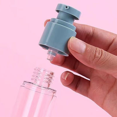 Bottiglia di plastica senza aria da 15 a 100 ml con testa pompa