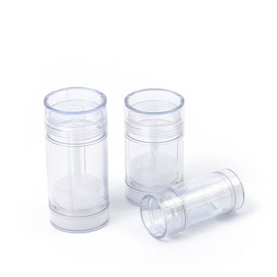 Stick deodorante vuoto in plastica riciclabile da 15g-100g per la cura della pelle