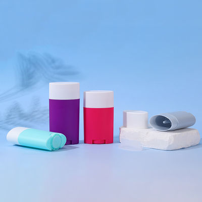 35g 50g 75g Contenitore di profumi di plastica per balsamo deodorante