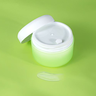 Vaso in plastica PP per crema 50g 100g 200g Packaging cosmetico personalizzabile