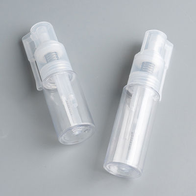 Flacone in PET di plastica all'ingrosso con testina a spruzzo per polvere in formati da 14 ml, 18 ml, 25 ml, 35 ml, 50 ml, 60 ml per un'applicazione senza disordine
