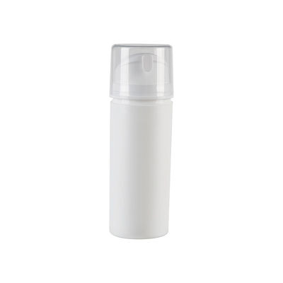 Flacone airless quadrato in PP all'ingrosso con tappo e sovracoperchio per packaging cosmetico con stampa personalizzata