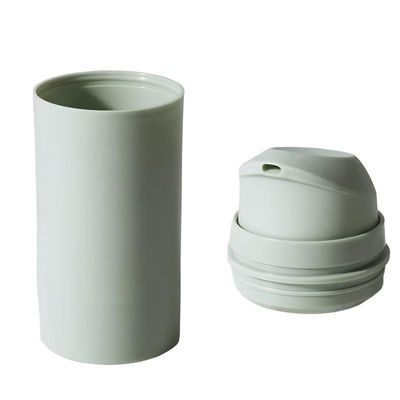 Nuovo stile di flacone con pompa airless in plastica PP con stampa personalizzata e pompa a vuoto