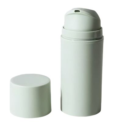 Flacone con pompa airless ricaricabile da 50 ml con stampa a colori personalizzabile per cura della pelle e cosmetici
