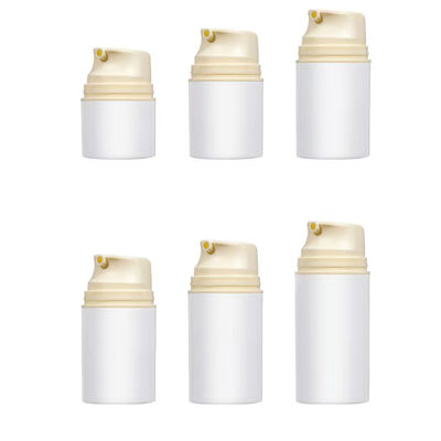 5 ml/10 ml/15 ml Multi-Size PP Plastic Airless Vacuum Pump Bottles for Cream Lotion Serum Sample Packaging