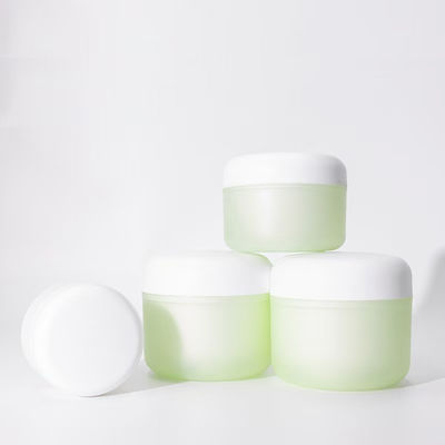 Custom Color Matt PP Plastic Cream Jar with 100% Fresh PET and 20 Days Lead Time for Cosmetic Packaging
