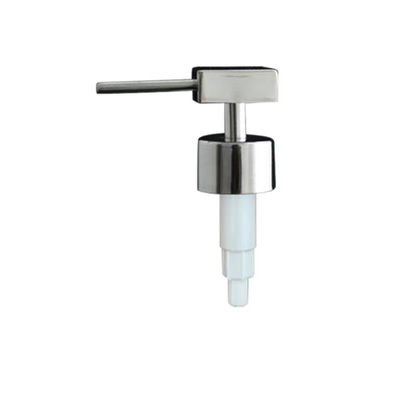 Stainless Steel Shell Plastic Lotion Pump with Smooth Pumping Action and Precise Dosing for Cosmetics