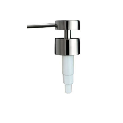 New Design Long Nozzle Stainless Steel Shell Plastic Lotion Pump for Customized Dispensing
