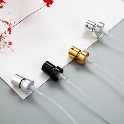 Pompa spray a nebulizzazione fine in alluminio elettroplaccato da 15MM 20MM con controllo preciso del dosaggio per la cura personale