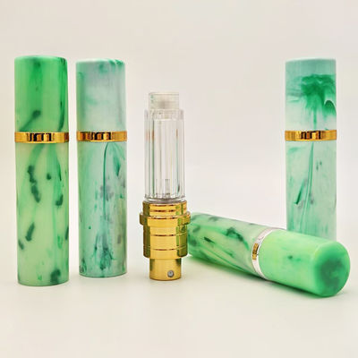 Superficie di marmo elegante ABS 5ml Bottiglia di profumo con fondo a spruzzo Riempimento Molto popolare Supporto di vendita Personalizzazione