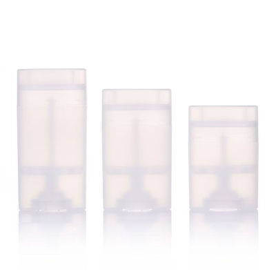 Riciclabile, facile da trasportare, di forma ovale, torcersi in alto, contenitore vuoto di bastoncini di deodorante per riempimento fai da te