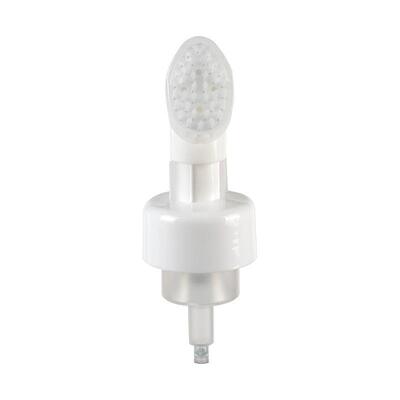 Dispenser a pompa di schiuma ricaricabile da 42 mm con stampa a seta e spazzola in silicone per la cura della pelle
