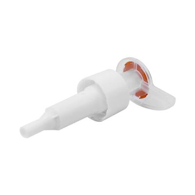 Pompa di lozione in plastica con design di sigillo antiversamento 24 mm 28 mm e lunghezza del tubo personalizzata per le bottiglie di sapone liquido