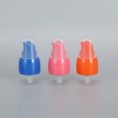 Dispenser per pompe a crema 18/410 PP con colore personalizzato per imballaggi cosmetici
