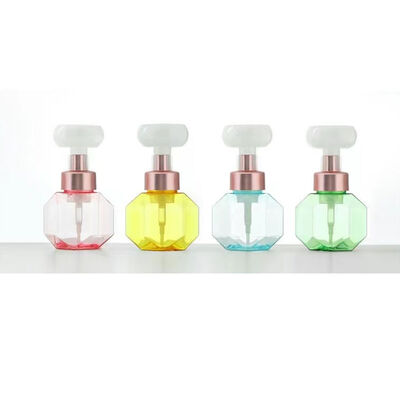 Flacone con pompa a schiuma a forma di fiore da 300 ml a forma di zampa di gatto per sapone schiumogeno e dispenser per detergente