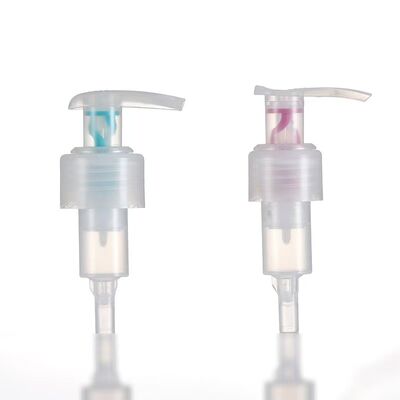 Pompa di lozione completamente in plastica con 24 mm 28 mm Opzioni e colori personalizzabili per varie applicazioni