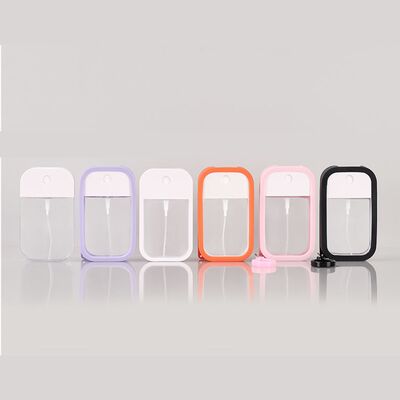 Flacone spray per profumo ricaricabile a forma di carta da 30 ml 50 ml per uso cosmetico portatile