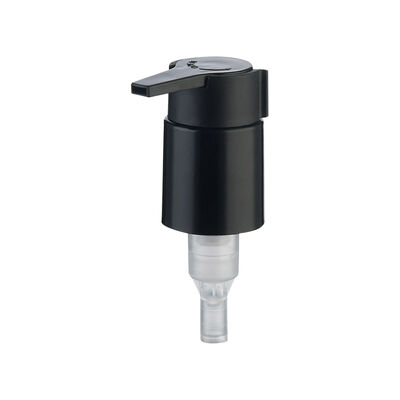 Dispenser a pompa a crema a palo lungo da 24 mm a 28 mm con dosaggio controllato per imballaggi cosmetici