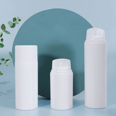 30 ml 50 ml 80 ml 100 ml 120 ml 150 ml Bottiglia di pompa senza aria resistente alle perdite di plastica PP per prodotti per la cura della pelle