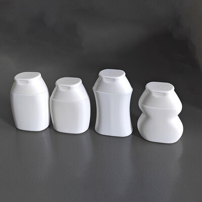 Tappo Flip Top Ricaricabile da 40/60ML in HDPE per Crema Solare e Uso Cosmetico