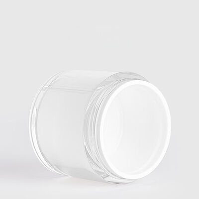 30g 50g 100g PP PS Plastic Airless Cream Jar con pompa senza aria e logo personalizzato