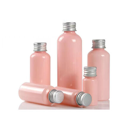 Bottiglia di plastica con tappo a piega con colori personalizzabili e capacità 10-100 ml per lozione e disinfettante per mani