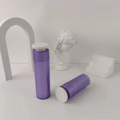 Flacone Airless a Pompa in Acrilico a Forma di Cuore con Stampa Serigrafica Personalizzata e Design a Prova di Perdite per Lozione Cosmetica