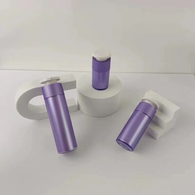 Flacone Airless a Pompa in Acrilico a Forma di Cuore con Stampa Serigrafica Personalizzata e Design a Prova di Perdite per Lozione Cosmetica