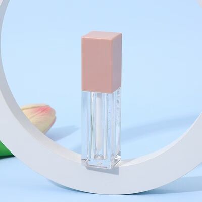 Forma quadrata 7ml Colorato Personalizzabile Gloss delle labbra tubo Gloss delle labbra vuoto Contenitore per il rossetto liquido