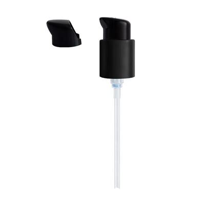 Pompa per la distribuzione di crema in plastica da 18 mm, 20 mm e 24 mm a mezza cuffia - Pompa cosmetica a prova di perdite per uso domestico e salone