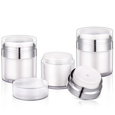 Wholesale Luxury Airless Jar with Leak-proof No Waste Design and Matte/Glossy Finish for Cosmetic Cream