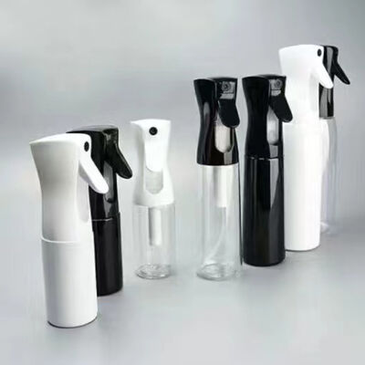 Bottiglia spruzzatrice a sgancio continuo in PET da 200-500 ml con tecnologia di nebbia, certificata REACH, colori personalizzati