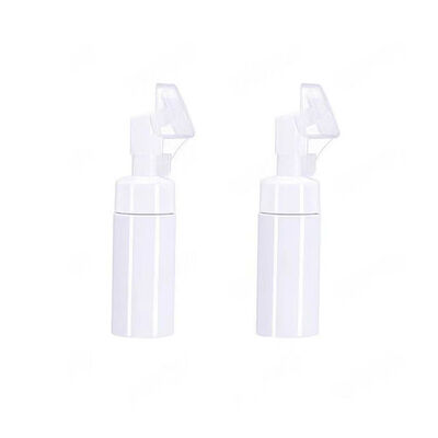 100 ml 200 ml Bottiglia per spazzatura da spazzola in silicone riutilizzabile con pompa di schiuma per detergente facciale e sapone