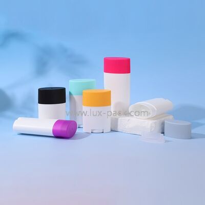 Materiale PP 35g 50g 70g Deodorante vuoto con stampa a seta e stampaggio a caldo per imballaggi personalizzati