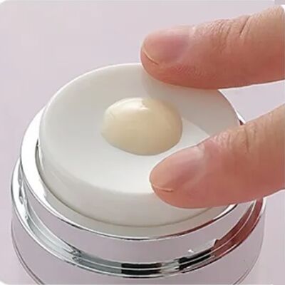 Vasetto Airless in Acrilico con Liner Interno Sostituibile da 50g – Erogazione Sottovuoto per Skincare