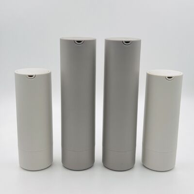 Flacone per pompa airless in plastica twist da 30 ml 50 ml all'ingrosso con pompa per lozione sottovuoto in ABS + PP e colore personalizzato
