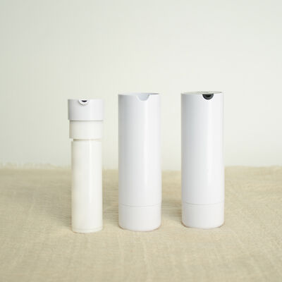 Flacone per pompa airless in plastica twist da 30 ml 50 ml all'ingrosso con pompa per lozione sottovuoto in ABS + PP e colore personalizzato