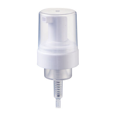 Erogatore con pompa in schiuma da 40 mm/42 mm con corpo in plastica PP e molla in acciaio inossidabile SS304 per cosmetici