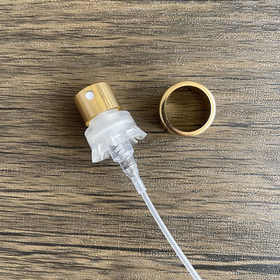 Spruzzatore di nebbia fine in alluminio e plastica da 15 mm per il collo con sigillo a prova di perdite per profumi