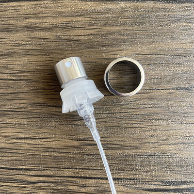 Spruzzatore di nebbia fine in alluminio e plastica da 15 mm per il collo con sigillo a prova di perdite per profumi