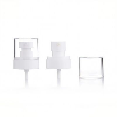 Dispenser con pompa di lozione in plastica di qualità superiore con tappo trasparente per prodotti per la cura della pelle, cosmetici e prodotti per la cura personale