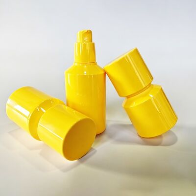 30/50/80/100ml Bottiglia di plastica senza aria con disegno senza contatto a vuoto per imballaggi di qualità cosmetica premium