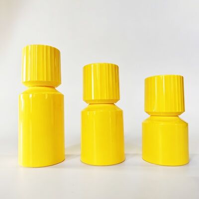 Flacone airless in plastica resistente multicapacità con design sottovuoto per prodotti cosmetici e per la cura della pelle