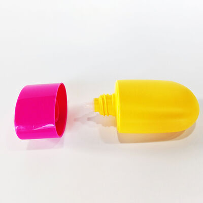 Flacone di plastica cosmetica portatile personalizzabile da 50 ml per crema solare e crema BB