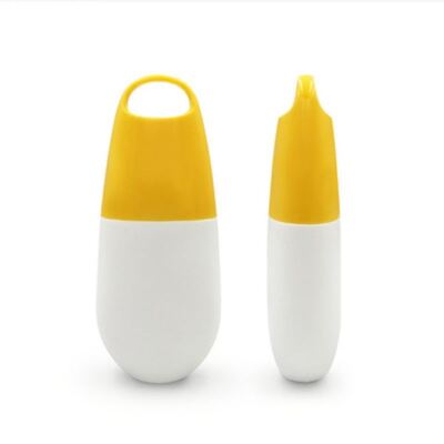 50 ml Capacità Colori personalizzati Bottiglia di plastica cosmetica a prova di perdite per crema solare e crema da barba