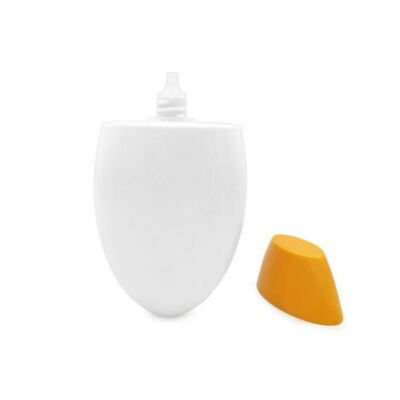 Flacone in plastica cosmetica a prova di perdite con colori personalizzati da 50 ml per contenitore per crema solare e crema
