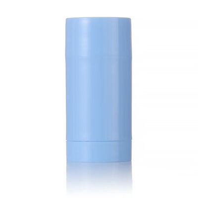 Contenitore per deodorante in plastica PP Twist-Up a colori personalizzati Etichetta privata OEM / ODM 15g 30g 50g 75g Bottiglia di profumo roll-on per la cura del corpo